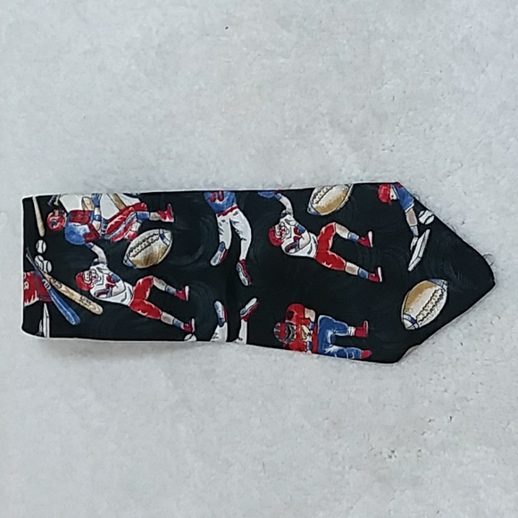 Sports Graphic Football Tie - Picture 1 of 6